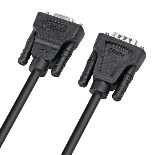 Vista 6 de DTech Extensión de cable serie RS232 de 5 pies macho a hembra de 9 pines rectos