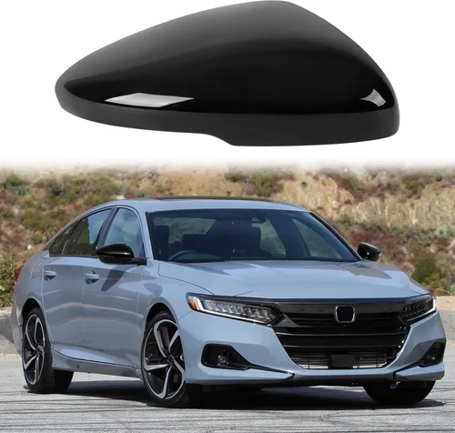 Vista 16 de 1 par de cubiertas para espejos laterales negros Compatible con Honda Accord 2018 2019 2020 2021 2022 Honda Accord Touring y Touring Hybrid