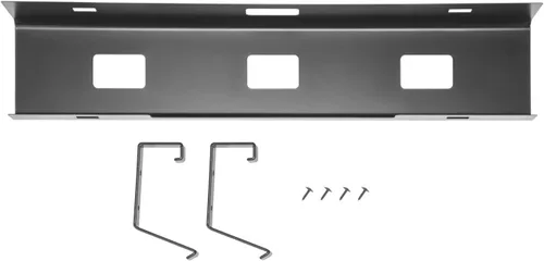 Vista 3 de POUT Organizador universal ancho para organizar cables debajo del escritorio, 23.6 x 5.3 pulgadas, para organización de cables/cables, estante