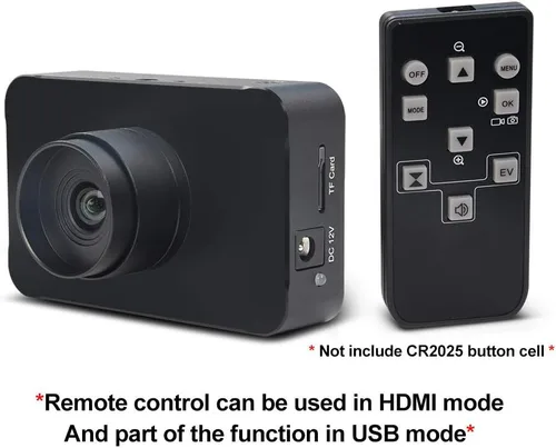 Vista 2 de MOKOSE Cámara HDMI de 12MP 1080P, Cámara Web USB de Transmisión HD en Streaming, Cámara de Grabación 4K@30FPS con Montura C/CS Industrial, Lente
