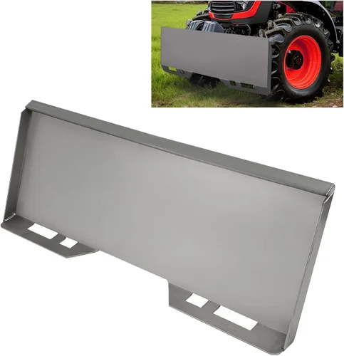 Vista 12 de Placa de montaje para minicargadora de 1/2" con enganche rápido, placa de cargadora compatible con Bobcat Kubota, con garantía de un año