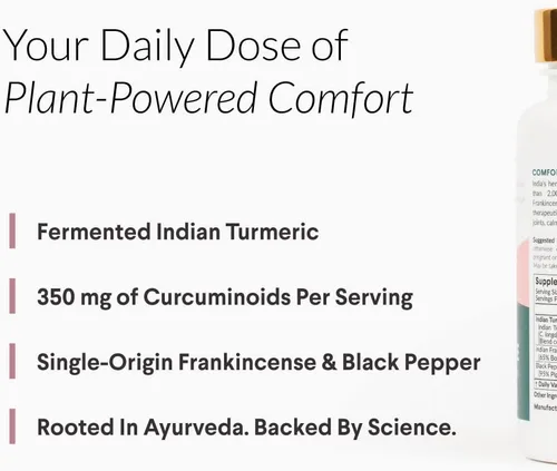 Vista 7 de Nutritional Roots Suplemento de mezcla de cúrcuma india e incienso - 60 cápsulas