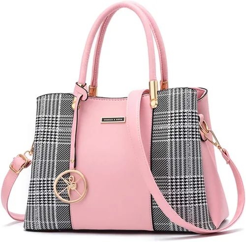 Vista 36 de KURGOOL Bolsos y bolsos de mano para mujer, bolso de hombro con asa superior, bolsa de mensajero para mujer