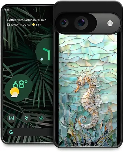 Vista 114 de Compatible con Google Pixel 4A 5G Mobile Case Creative Acrylic Back Panel Silicona Edge Case Slim Protección Especialmente para Google Pixel 4A 5G