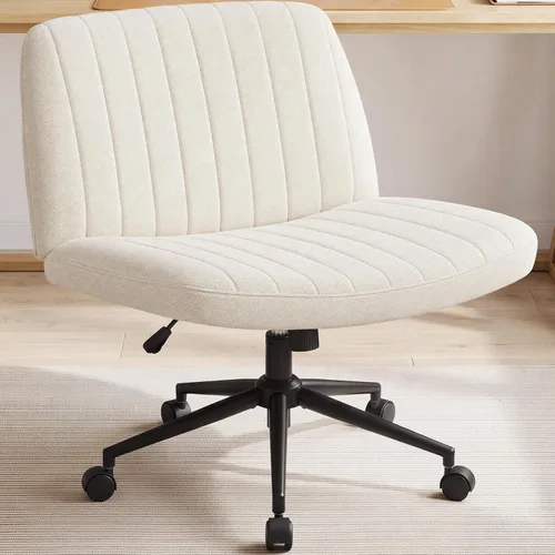 Vista 21 de OLIXIS Silla cruzada con ruedas, silla de tocador, escritorio de oficina en multicolor/fantasía (Inky)