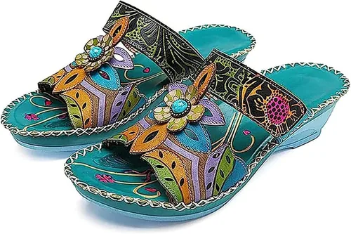 Vista 4 de Orthotic Sandals For Women With Arch Support Dressy Fashion Slides Ladies Comfy Slip On Summer Orthopedic Slippers