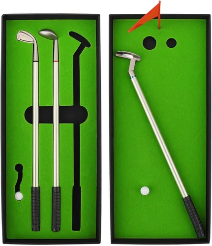 Vista 4 de Juegos de escritorio de golf, mini regalos de escritorio para adultos, niños, papá, mamá, hombres, mujeres, jefe, compañeros de trabajo, niños