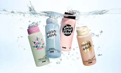 Vista 6 de Victoria's Secret Pink Coco Scrub Wash con aceite de coco