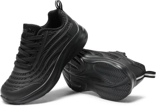 Vista 6 de DREAM PAIRS Zapatos deportivos para correr y correr para niñas y niños