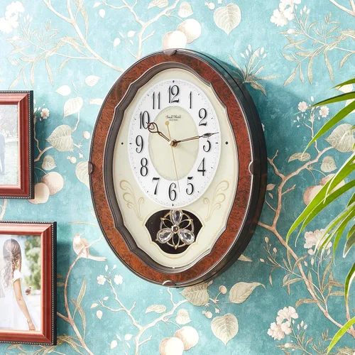 Vista 5 de Rhythm Clock s "Caprice" Reloj de movimiento musical