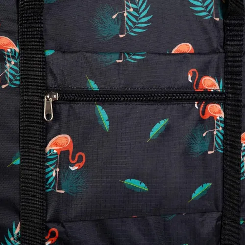 Vista 5 de PAXLAMB Bolsa de mano plegable para vuelo, bolsa de viaje de viaje, bolsa de equipaje de viaje, bolsa de viaje ligera, organizador