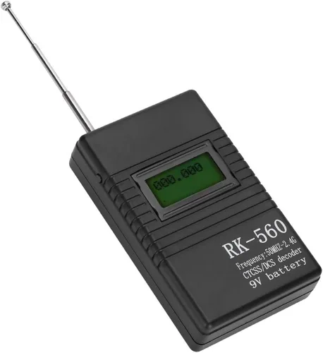 Vista 9 de Contador de frecuencia portátil de mano, prueba de radiofrecuencia precisa de frecuencia de 50MHz-2.4Ghz, con antena de una llave, conveniente