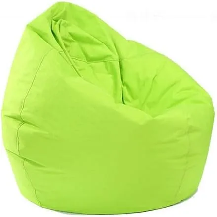 Vista 15 de Koolouispoper Lazy BeanBag - Sillas individuales para sofá sin relleno, color sólido, impermeable, Oxford, puf, puff puff para sofá tatami