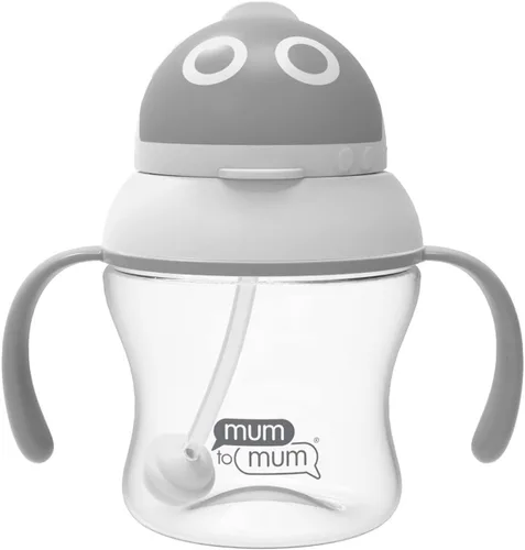 Vista 3 de Vasos de paja robot espacial a prueba de fugas de 5 onzas para más de 6 meses, paquete de 2, MM202A