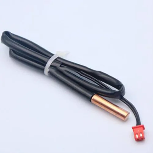 Vista 2 de Sensor de tubo 5K Sensor de temperatura del aire acondicionado Cabezal térmico para aire acondicionado Galanz, paquete de 2