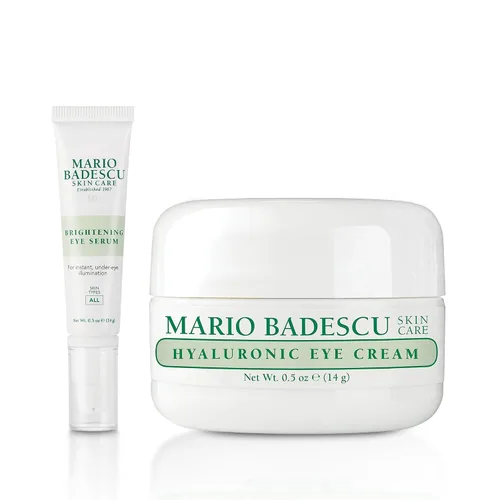 Vista 13 de Crema para ojos Mario Badescu para ojeras e hinchazón – Hialurónico, cafeína o glicólico – Tratamiento hidratante, reafirmante y antienvejecimiento