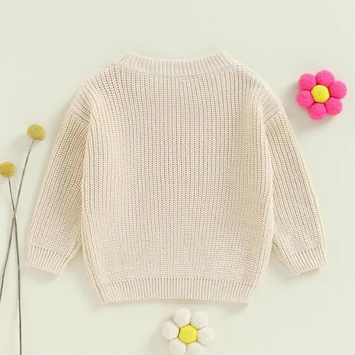 Vista 10 de VISGOGO Suéter a juego para hermanitas grandes y pequeñas, ropa de una sola pieza