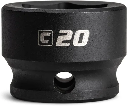 Vista 13 de Capri Tools - Llave de vaso de impacto corto de 8 mm, 3/8 pulgadas de transmisión, 6 puntos, métrica