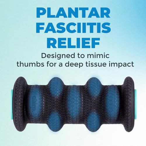 Vista 4 de Chirp Wheel XR Rodillo de Masaje para Pies - Masaje Dirigido para Fascitis Plantar y Fatiga de Pies, Alivio del Dolor del Arco, y Recuperación