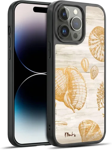 Vista 95 de Head Case Designs Officially Licensed Paul Brent Agate Mermaid Coastal Gel Armor Case [Military Grade Drop Protection] Compatible with Apple iPhone