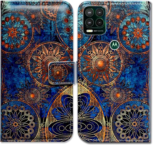 Vista 15 de Bcov Funda para Moto G Stylus 5G (no compatible con G Stylus 4G), funda de cuero con tapa y ranura para tarjetas y soporte para Motorola Moto G