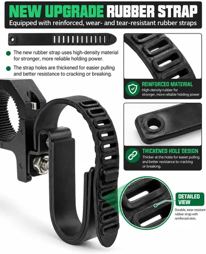 Vista 3 de SUNPIE Soporte de Rack para Herramientas de Caza para UTV - Soporte Universal de Barra Transversal para Polaris Canam Pioneer/Talon Kawasaki Arctic