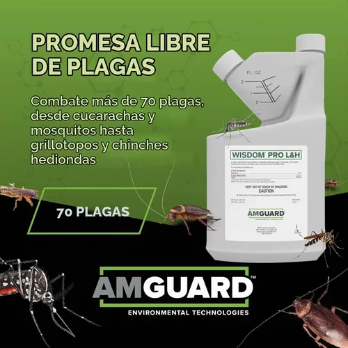 Vista 3 de Wisdom Pro L&H 7.9% Concentrado insecticida bifentrina (cuarto de galón)