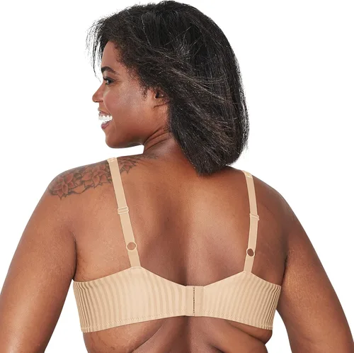 Vista 3 de Playtex Brasier sin varillas para mujer, sin varillas, sin varillas, cobertura completa