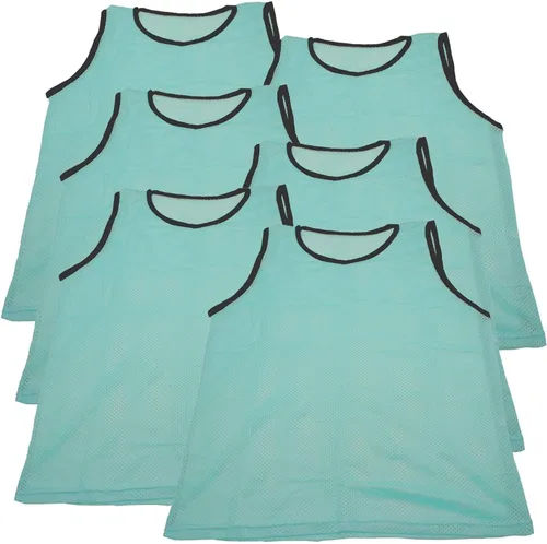 Vista 39 de BlueDot Trading Adult & Youth Scrimmage Training Vests for Soccer, Basketball & More – Available in 1, 6, 12, 24 Packs Naranja