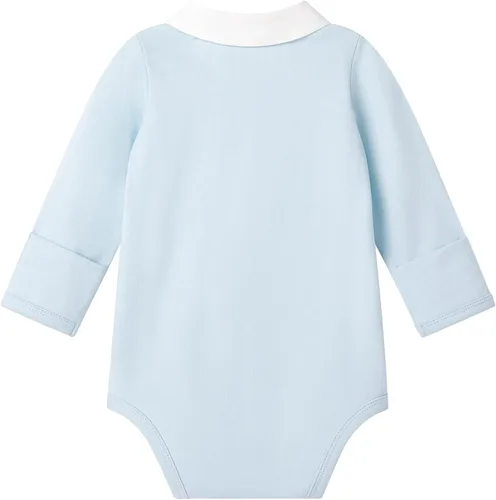 Vista 2 de pureborn Mameluco de algodón súper suave para niñas de 0 a 24 meses