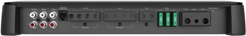 Vista 4 de JBL Club A5055 - 5 canales (50 W X 4, 500 W X 1) con control remoto de nivel, gris