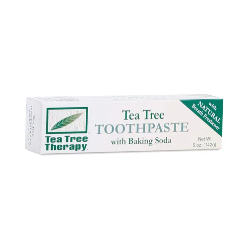 Vista 2 de Tea Tree Therapy Pasta de dientes con bicarbonato de sodio, 5 onzas (paquete de 2)