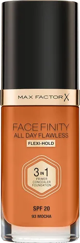 Vista 20 de Max Factor Facefinity 3 en 1 base de maquillaje líquida todo el día sin imperfecciones, SPF 20-32 Beige claro, 30 ml