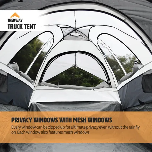 Vista 7 de Offroading - Tienda de campaña para caja de camioneta, longitud de 6.5 pies de caja