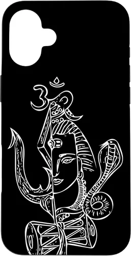 Vista 23 de Lord Shiva Hindu God Spiritual Yogi Inspirational Yoga Case for iPhone 17