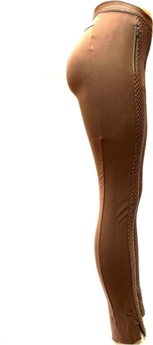 Vista 3 de BB JEANS BBP-103 - Pantalón de piel sintética para mujer