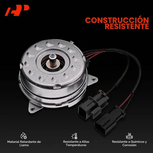 Vista 6 de Motor de ventilador de radiador A-Premium compatible con Chevrolet Camaro