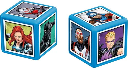 Vista 4 de Top Trumps Match Game Marvel Avengers - Juegos de mesa familiares para niños y adultos - Juego a juego y juego de memoria - Divertidos