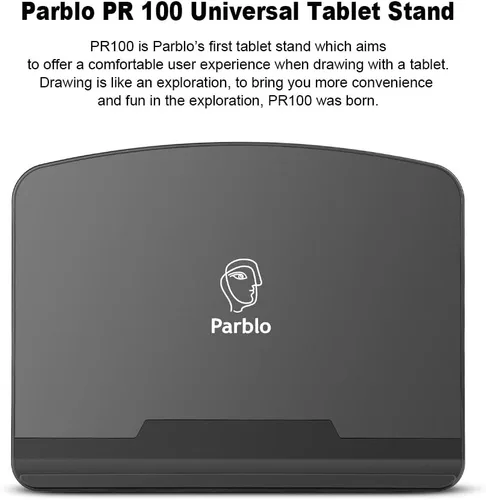 Vista 14 de Parblo PR 100 Soporte universal para tableta de dibujo ajustable para monitores de gráficos digitales de dibujo de 10 a 16 pulgadas, tabletas