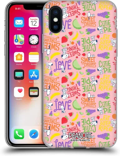 Vista 136 de Head Case Designs Funda de gel suave con licencia oficial de Peanuts Charlie y Snoopy Naturally Sweet compatible con Apple iPhone 7 Plus/iPhone 8