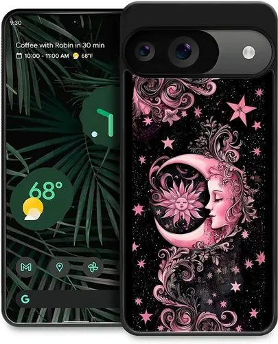 Vista 60 de Compatible con Google Pixel 4A 5G Mobile Case Creative Acrylic Back Panel Silicona Edge Case Slim Protección Especialmente para Google Pixel 4A 5G