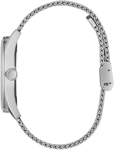 Vista 2 de GUESS US Men's Silver-Tone Watch, one