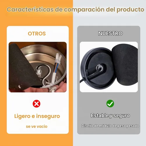 Vista 3 de Lámpara de mesa industrial, pequeña base de enchufe de luz de escritorio de metal pulido, soporte de bombilla de rosca Edison vintage E26/E27, cable