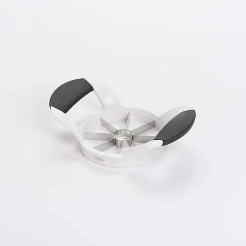 Vista 6 de OXO Good Grips - Cortador de manzana, descorazonador y divisor Cushioned, non-slip handles absorb pressure while prepping fruit into uniform