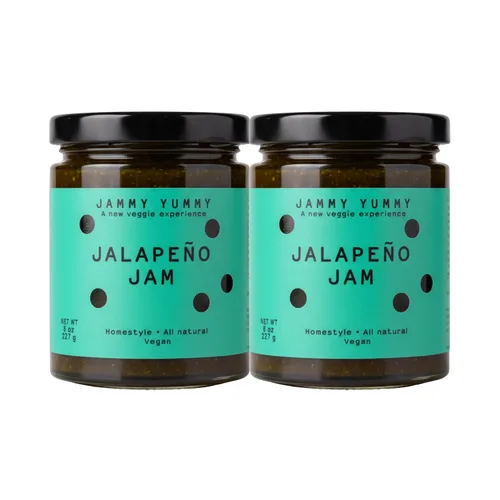 Vista 9 de Jammy Yummy Mermelada de cebolla - Hecho a mano, ingredientes simples, sin aditivos, vegano, sin gluten, tarro de 8 onzas (paquete de 1)