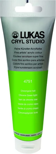 Vista 147 de Lukas CRYL Studio Artist - Pintura acrílica para artistas, Alizarín Carmesí, tubo de 125 ml - Pinturas acrílicas de alto pigmento para pintura