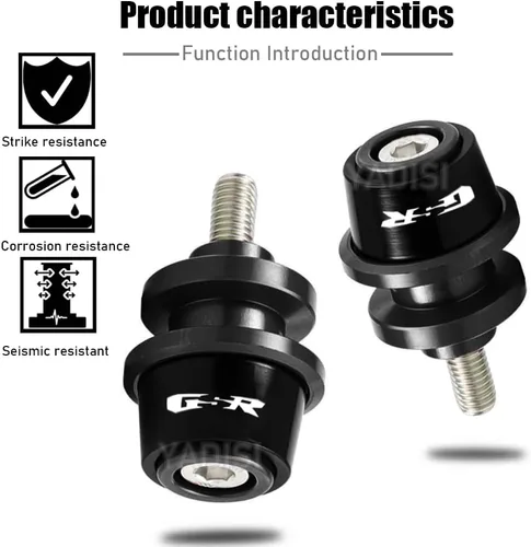 Vista 2 de Para GIXXER 250 SF 150 125 GIXXER 250SF 2018-2022 2023 Accesorios de motocicleta CNC Carretes basculantes Tornillos de soporte deslizante