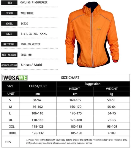 Vista 6 de Chaqueta de ciclismo, chaleco de jersey, chaqueta cortavientos, ropa deportiva al aire libre