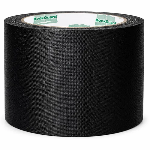 Vista 44 de BookGuard Cinta de reparación de encuadernación de alta calidad de 0.75 pulgadas, rollo de 15 yardas, color negro