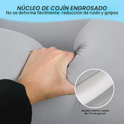 Vista 4 de Piscina de bolas de espuma para niños pequeños, niños y niñas, CALEPTONG 47.2"x 13.8" Piscinas de bolas para bebés súper grandes con esponja